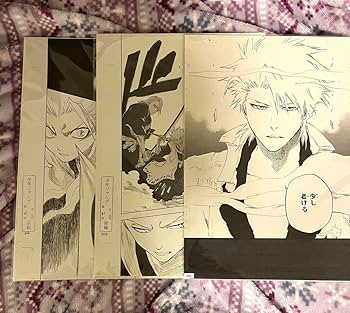 Amazon.co.jp: BLEACH 日番谷冬獅郎 複製原画 3セット : おもちゃ